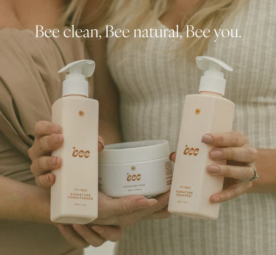 Bee Hair listing image: Bee clean, Bee natural, Bee you
